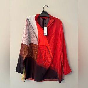 AKRIS button down blouse. Size 12